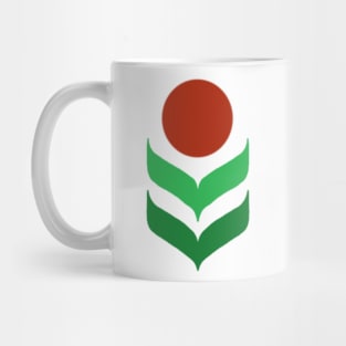 Flower simple logo Mug